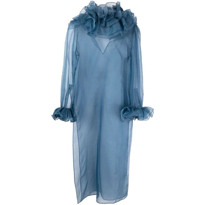 Shop Bode Dresses In Blue