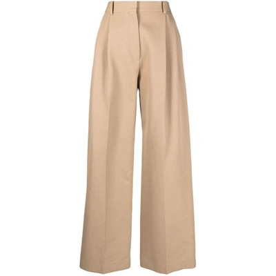 Shop Calcaterra Pants In Brown