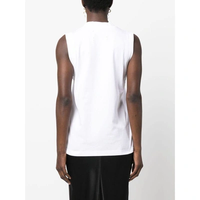 Calcaterra Cut-out-detail Cotton Vest In White
