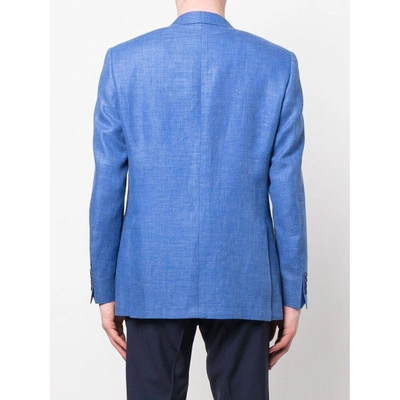 Shop Canali Jackets In Blue