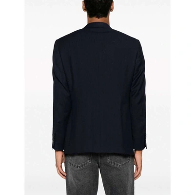Shop Canali Jackets In Blue