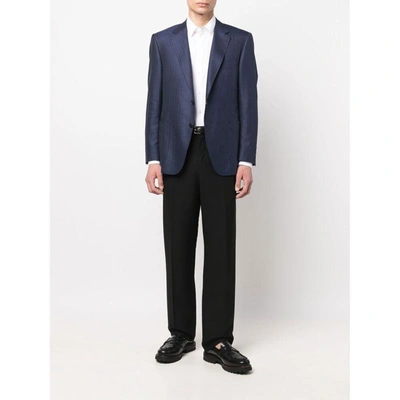 Shop Canali Jackets In Blue