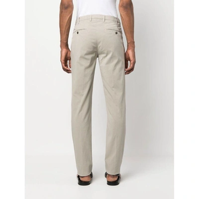 Shop Canali Pants In Neutrals