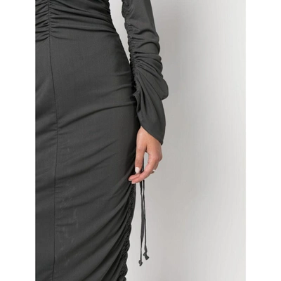 Shop Cannari Concept Dresses In Grey