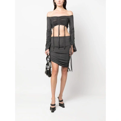 Shop Cannari Concept Skirts In Grey