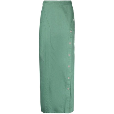 Shop Cannari Concept Skirts In Green