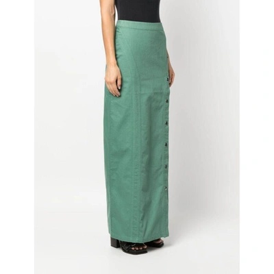 Shop Cannari Concept Skirts In Green