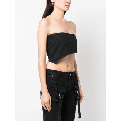 Shop Cannari Concept Tops In Black