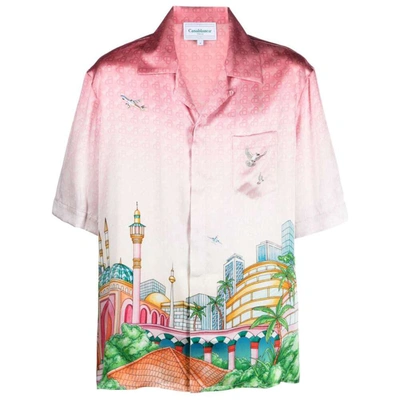 Shop Casablanca Shirts In Pink