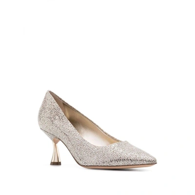Shop Casadei Shoes In Gold