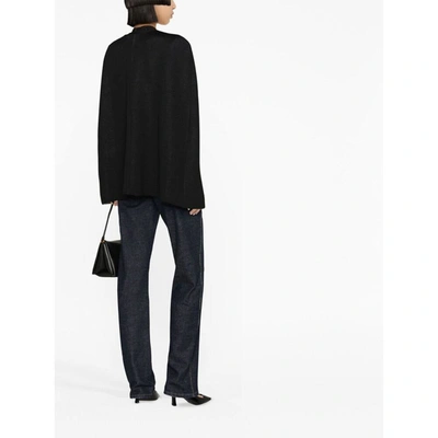 Charlott Black Capes In Black