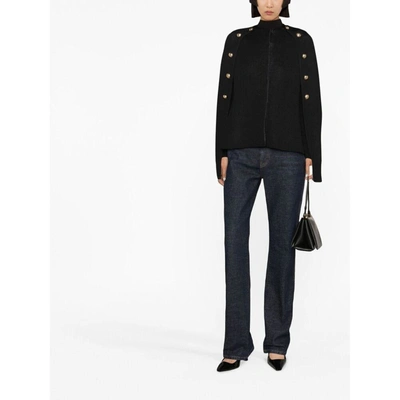 Charlott Black Capes In Black