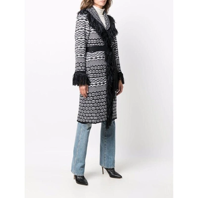 Charlott Coat In Black/white