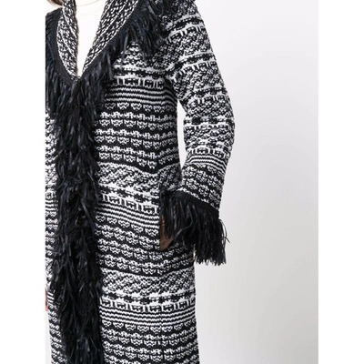 Charlott Coat In Black/white