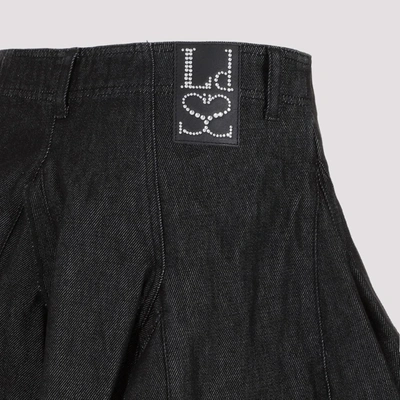 Shop Ludovic De Saint Sernin Pleated Mini Skirt In Grey