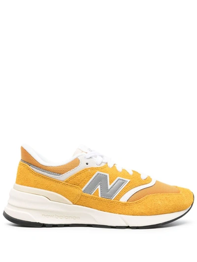 Shop New Balance 997 Sneakers In Golden