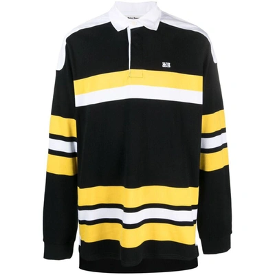 Shop Wales Bonner Sweaters In Black/yellow