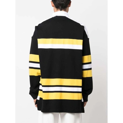 Shop Wales Bonner Sweaters In Black/yellow