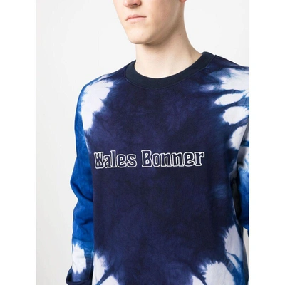 Shop Wales Bonner Sweatshirts In Blue