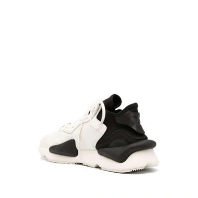 Shop Y-3 Sneakers In White/black