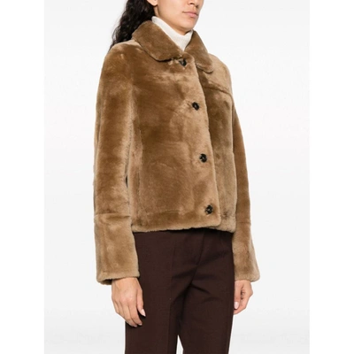 Yves Salomon Reversible Button-fastening Jacket In Neutrals