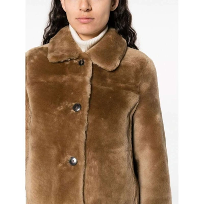 Yves Salomon Reversible Button-fastening Jacket In Neutrals