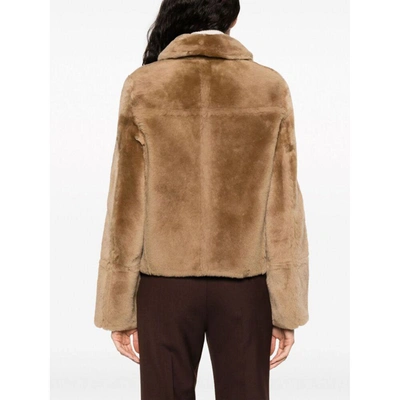 Yves Salomon Reversible Button-fastening Jacket In Neutrals