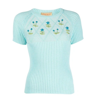 Shop Cormio Sweaters In Blue