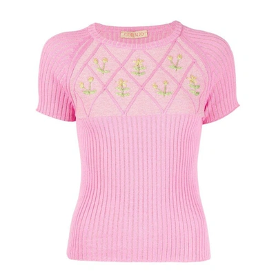 Shop Cormio T-shirts In Pink