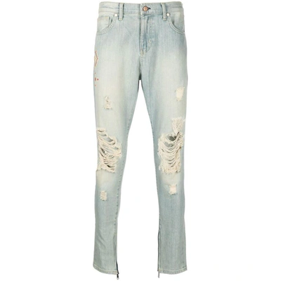 Shop United Rivers Jeans In Blue