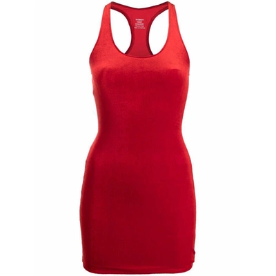 Shop Vetements Dresses In Red