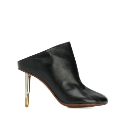 Vetements Bullet Heel Mules In Black