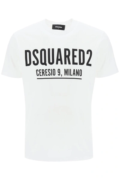 Shop Dsquared2 Ceresio 9 Cool Fit T Shirt In White