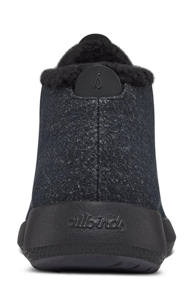 Shop Allbirds Wool Runner Up Mizzle Sneaker In Natural Black/ Black