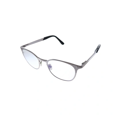 Shop Tom Ford Ft 5732 014 52mm Unisex Oval Eyeglasses 52mm In Silver