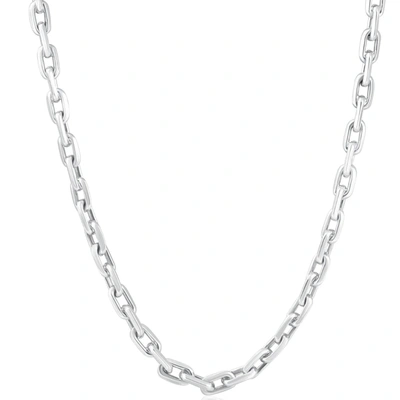 Pompeii3 Men's 14k Gold (43gram) Or Platinum (80gram) 5.5mm Link Chain Necklace 20" In Multi