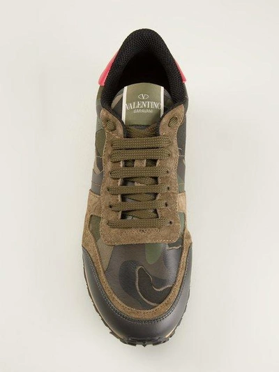 Shop Valentino Lace Up Trainers