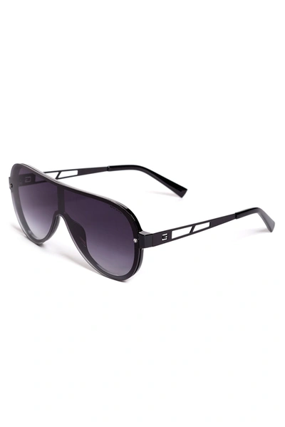 Guess Factory Future Rimless Aviator Sunglasses In Black