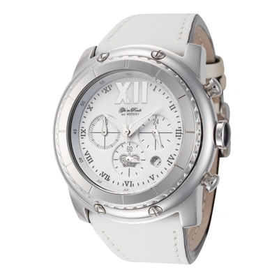 Shop Glam Rock Women's Miami 45mm Quartz Watch In White
