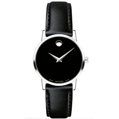 Shop Movado Men's Museum Black Dial Watch