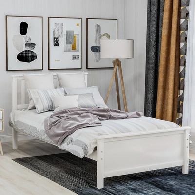 Shop Simplie Fun Bed In Solid Wood