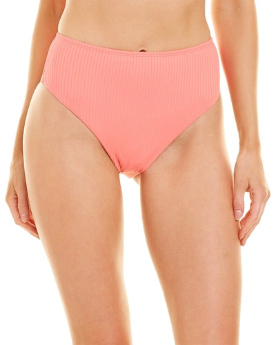 Shop Vyb Tame High-waist Bikini Bottom In Red