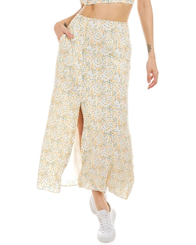 Shop Celina Moon Maxi Skirt In Yellow
