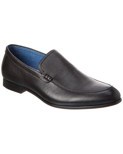 Shop Paisley & Gray Warwick Leather Loafer In Black