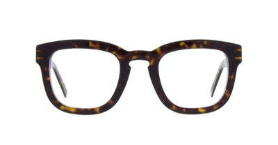 Shop Andy Wolf Eyeglasses In Brown Tortoise