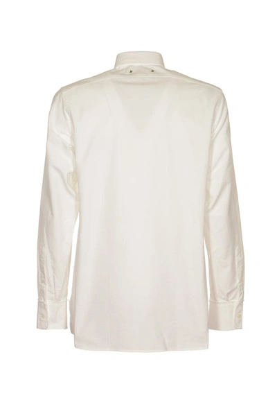 Shop Golden Goose Shirts In Offwhite
