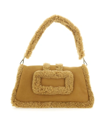 Shop Jacquemus Shoulder Bags In Camel