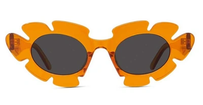 Shop Loewe Sunglasses In Orange