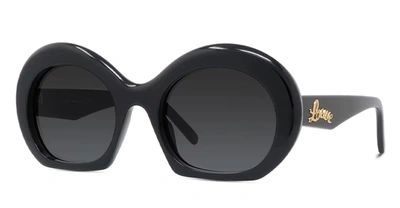 Shop Loewe Sunglasses In Black