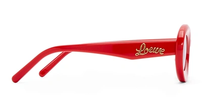 Shop Loewe Sunglasses In Red